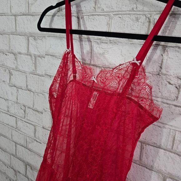 b.temptd red teddy nightgown - Picture 7 of 14